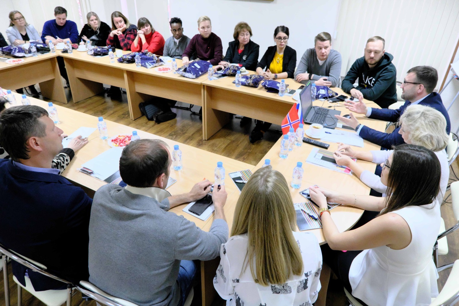 28-30.10.2019 Участие молодежного Совета ПМР Москвы в международном молодежном семинаре – совещании молодежных советов Профсоюза работников жизнеобеспечения и профсоюза «Фагфорбундет»