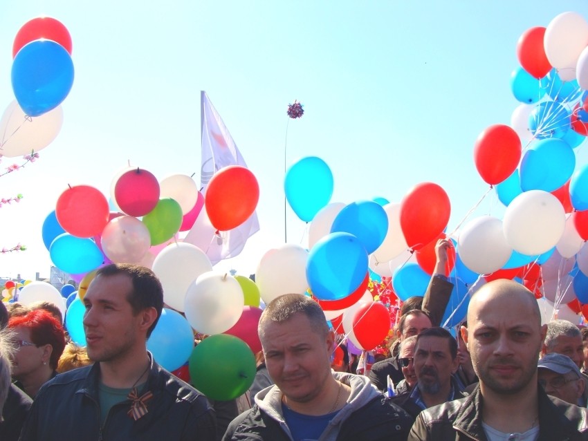 01.05.2016 Первомайское шествие на Красной площади 