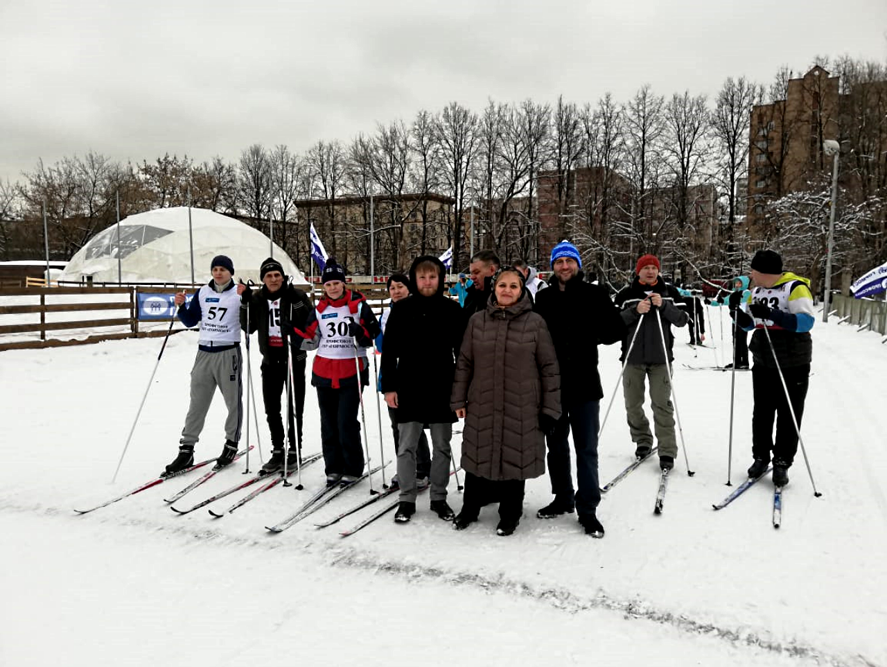 2019. Спортивные соревнования ГБУ Гормост по лыжным гонкам